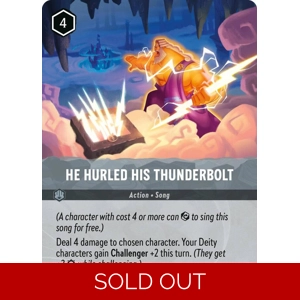 He Hurled His Thunderbolt (Epic)